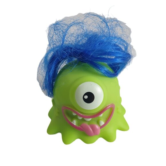 Stress Toy Hair Pull Laughing Monster Novelty Gift Collectable Office Desk - Picture 8 of 9